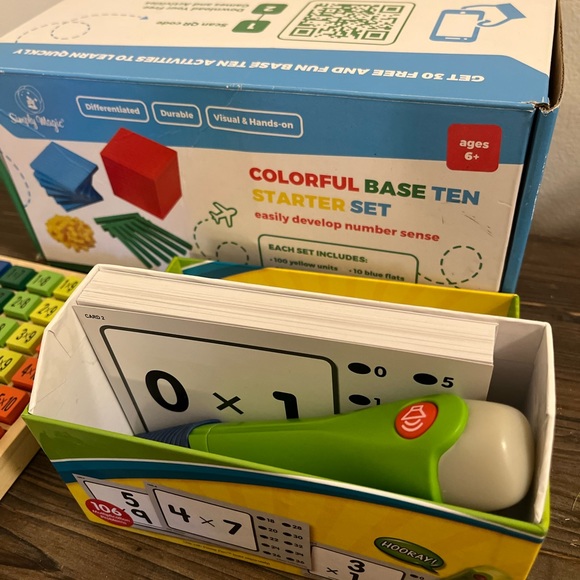 Math place value and multiplication set homeschooling, power pen - Picture 5 of 5